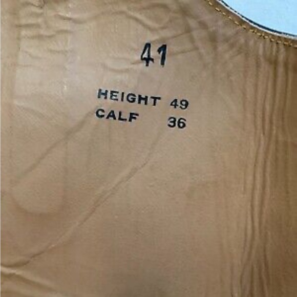 Black Leather Riding Boots Juicy Couture Women’s Size 9
Equestrian Lace Up Tall - Picture 9 of 16